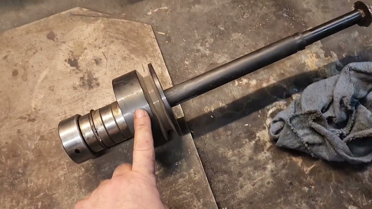 Brunswick A2 Pinsetter - Pin Wheel Drive Shaft And Belt  Replacement.