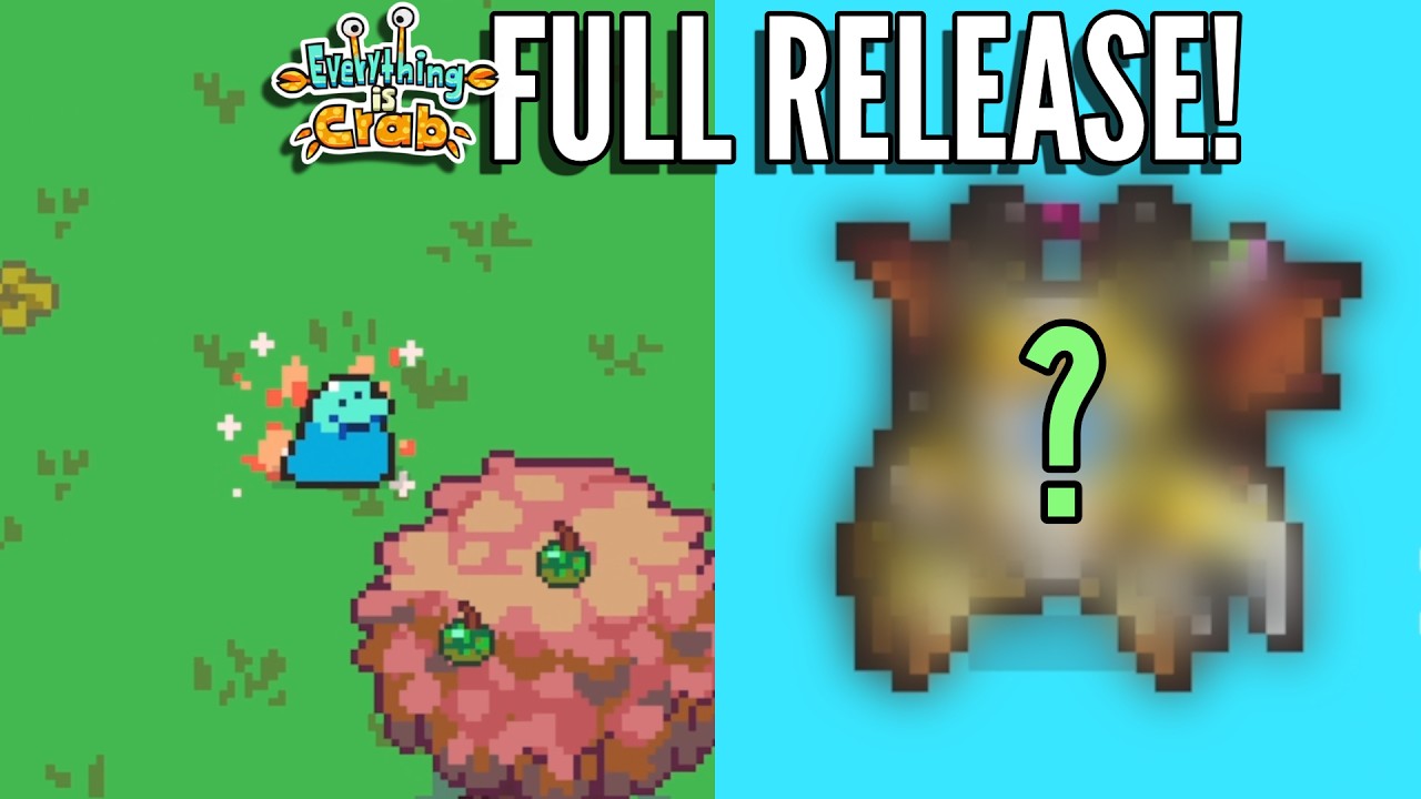 Everything is Crab 1.0 is here! What MONSTER will I become?