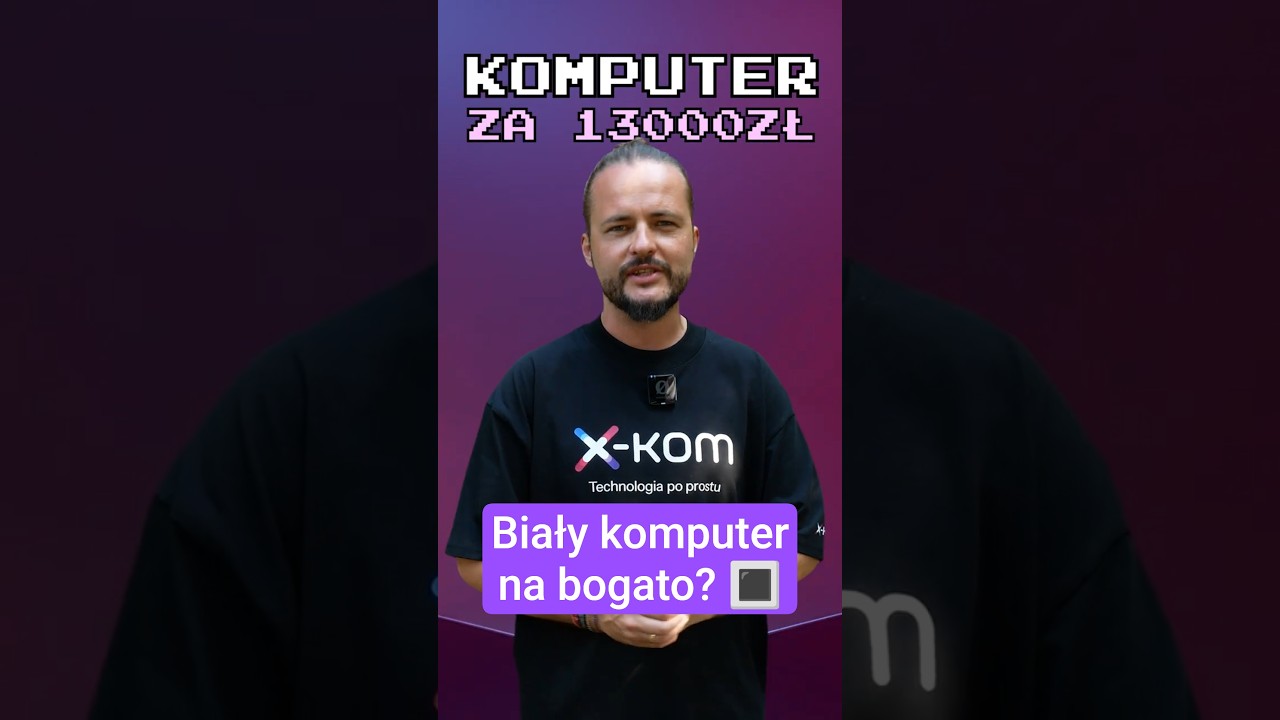 BIAŁY PC ZA 13 000 ZŁ! 🤍 Jakie podzespoły są w środku? 🖥️ #shorts