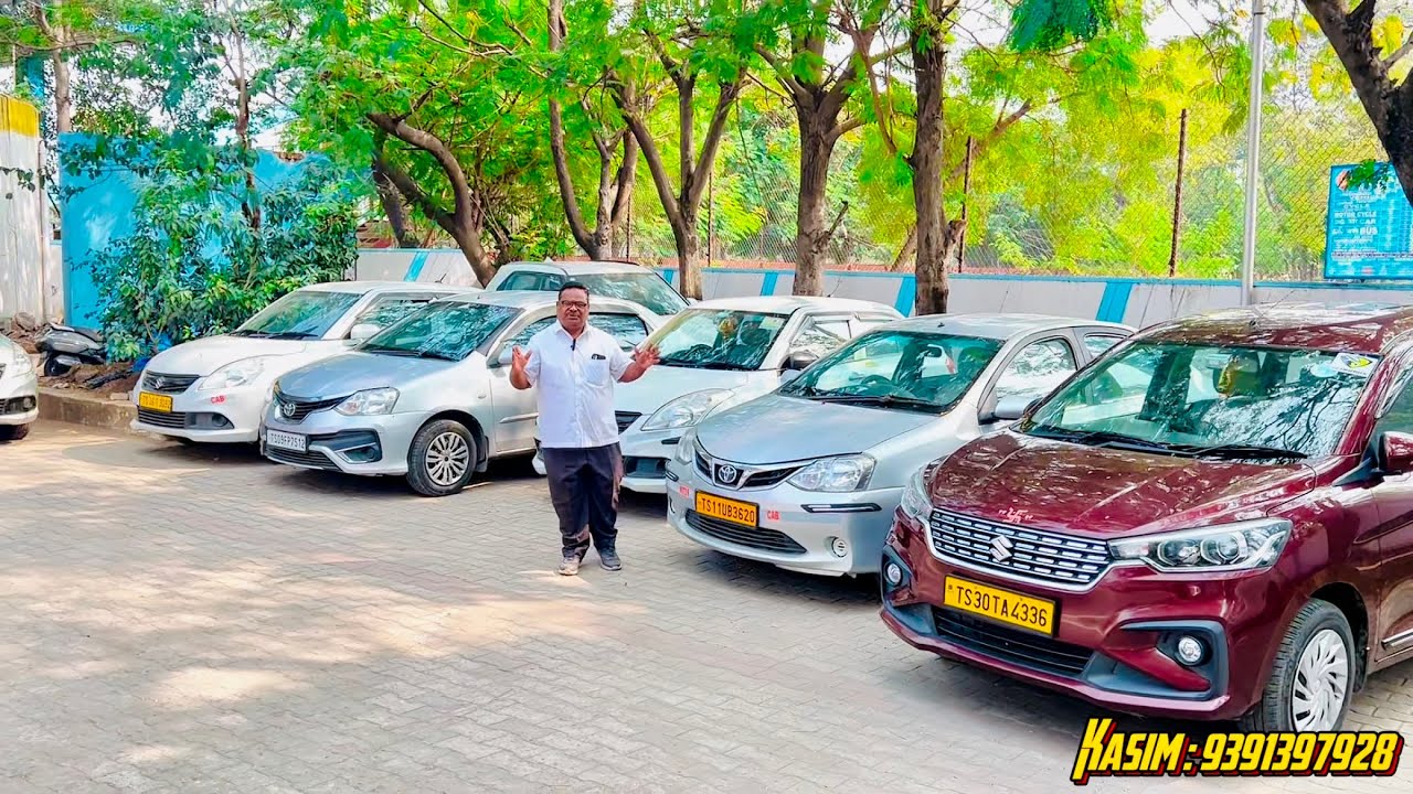 న్యూ స్టాక్ వచ్చింది  || second hand taxi plate cars in hyderabad || taxi plate cars in hyderabad ||