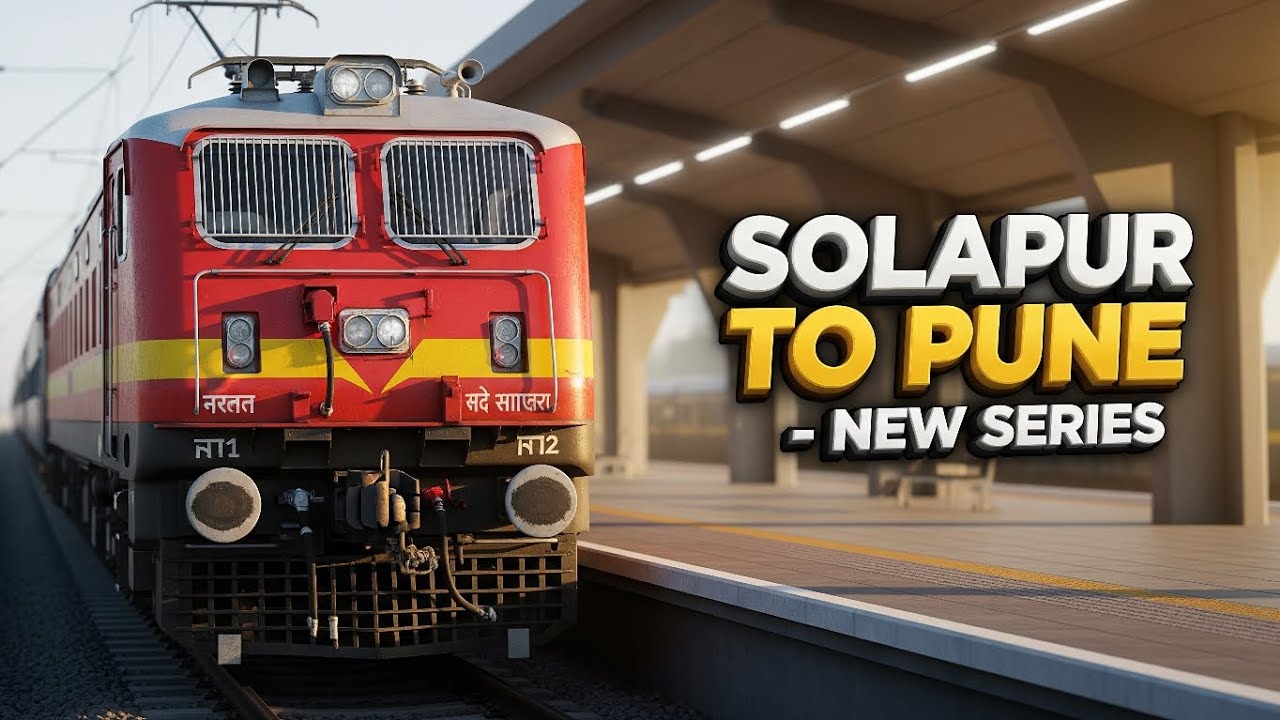 Solapur to Pune new series start #1 👀 Atharv Gamerz44