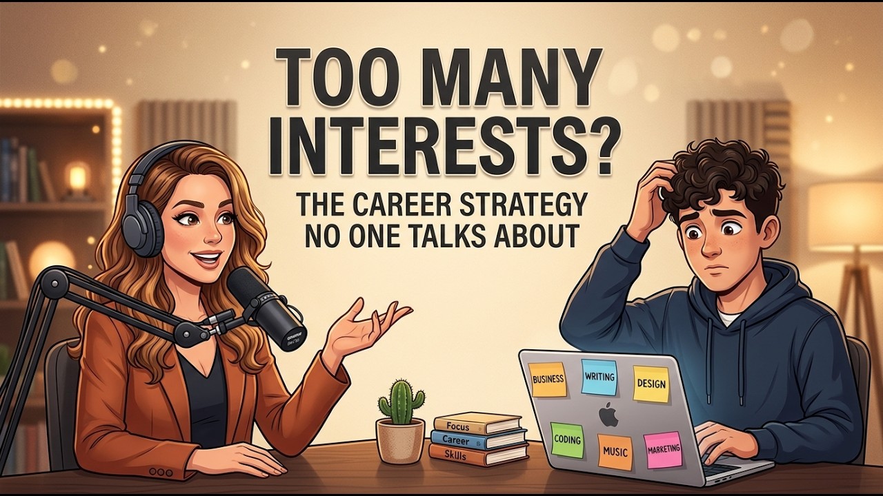 English learning podcast | Too Many Interests? Here’s the Career Strategy No One Talks About