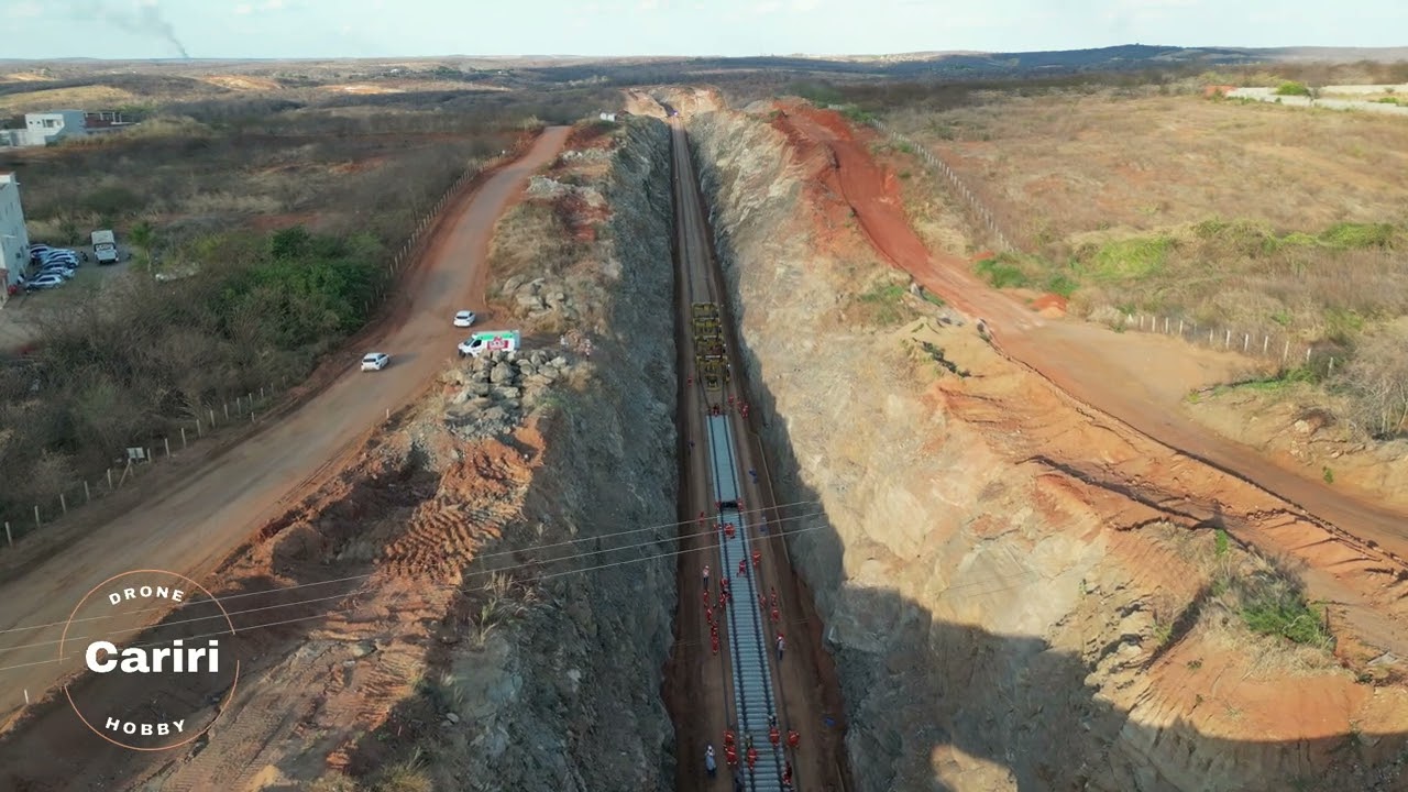 Obras da Ferrovia Transnordestina -  Vídeo 405