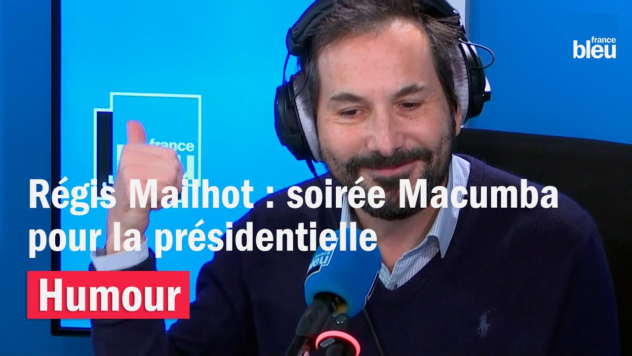 R&eacute;gis Mailhot : soir&eacute;e Macumba pour la pr&eacute;sidentielle