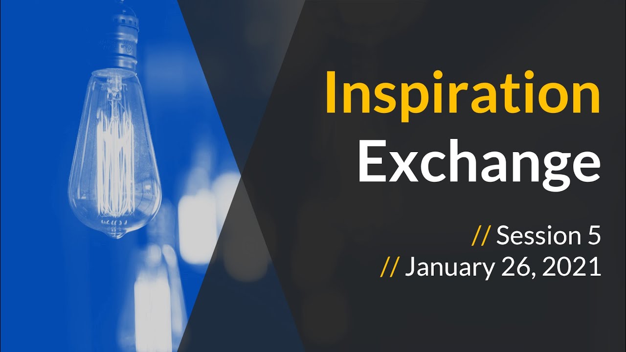 Inspiration Exchange - synthetic data concepts and approaches