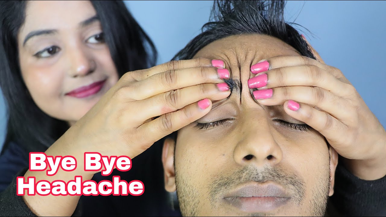 Your Headaches Run Away After This Powerful Massage | Migraine Pain Relief Massage | Moral Of ASMR