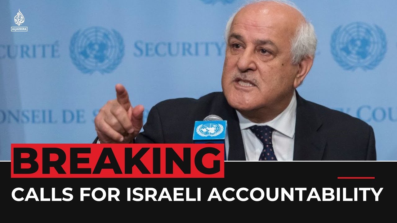Palestine&rsquo;s UN envoy says SC needs to decry Israel&rsquo;s &lsquo;criminal aggression&rsquo;