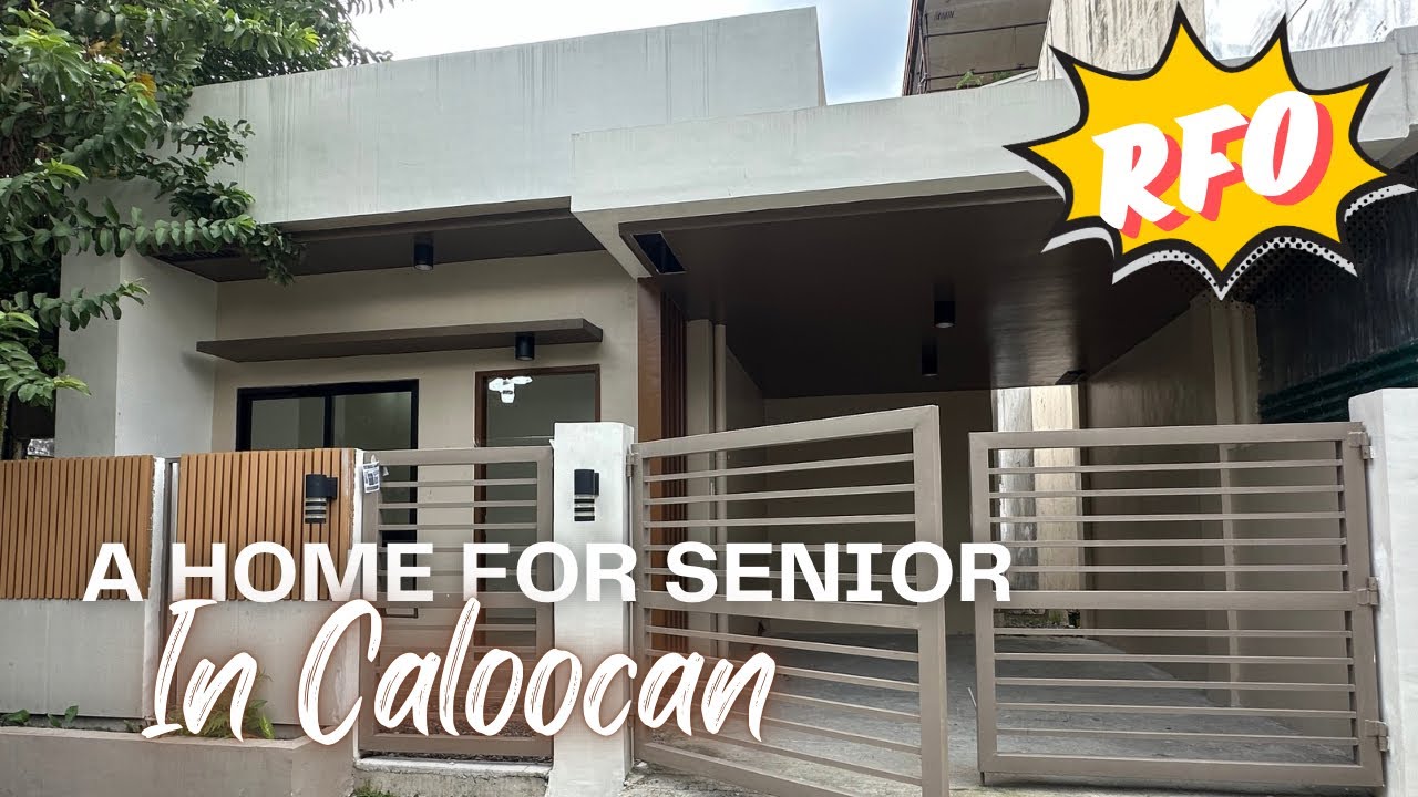 A HOME FOR SENIOR IN CALOOCAN 10MINS TO SM FAIRVIEW | 3 BEDROOM READY FOR OCCUPANCY