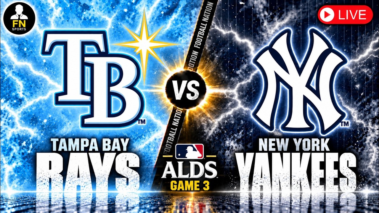 RAYS vs YANKEES LIVE | LIVE STREAM | Play by Play, Scoreboard, Stats & Reaction
