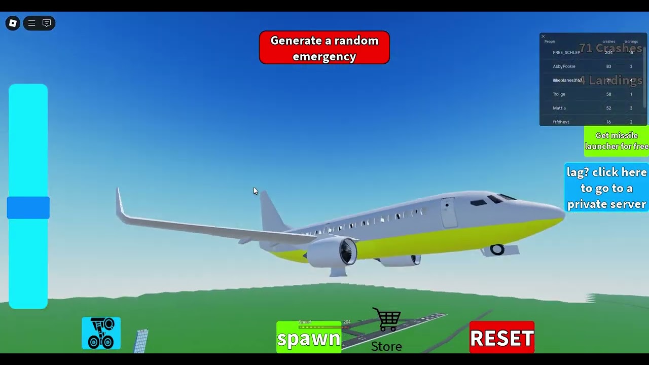 Roblox Crash or land