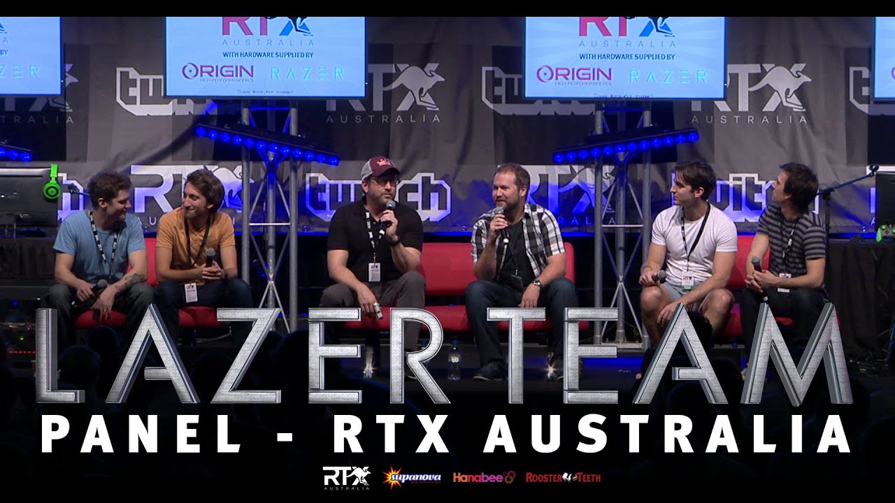 RTX Australia 2016: Lazer Team Panel