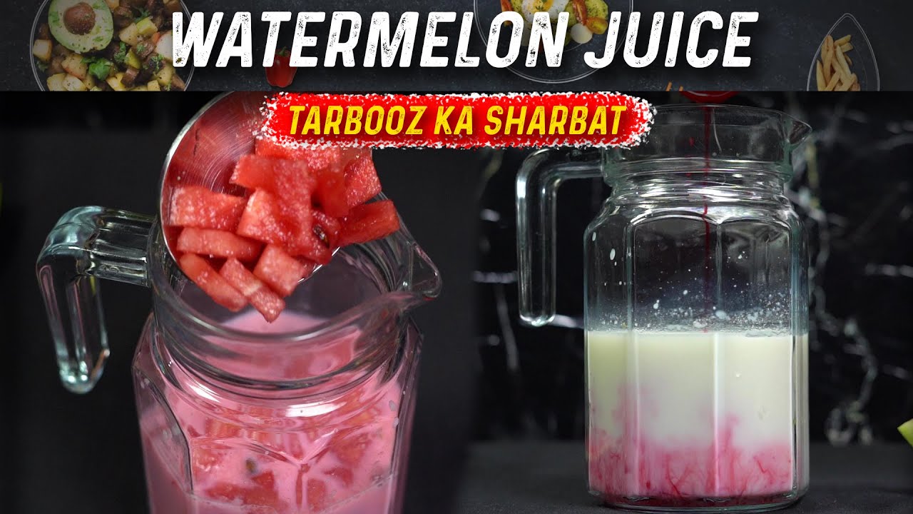 Watermelon Juice | तरबूज का शरबत | Tarbooz Ka Sharbat | 1 minute recipe | Bhabi Ke Pakwan