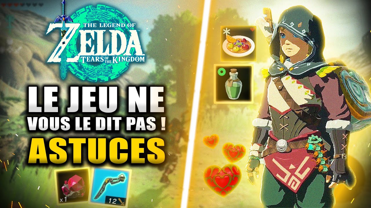 Zelda Tears of The Kingdom : 12 Astuces à SAVOIR avant de Jouer ! (LE JEU NE LE DIT PAS) 🔥
