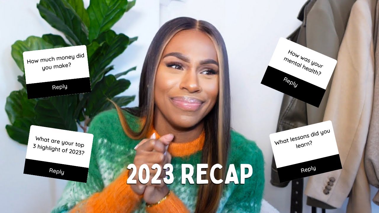 HONEST 2023 RECAP Q&A | Mental health, Motherhood, How much I made, Friendships...