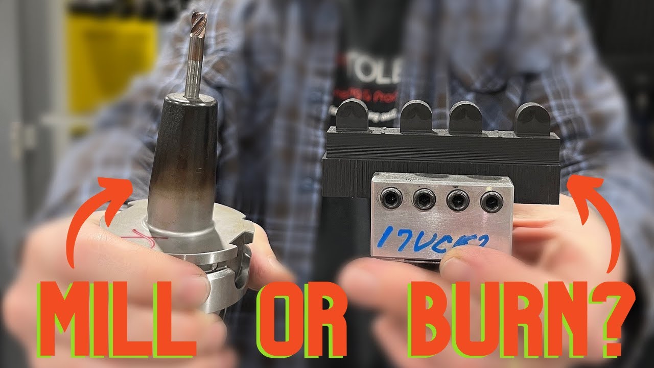 EDM Burning vs Hard Milling | Learn to Burn