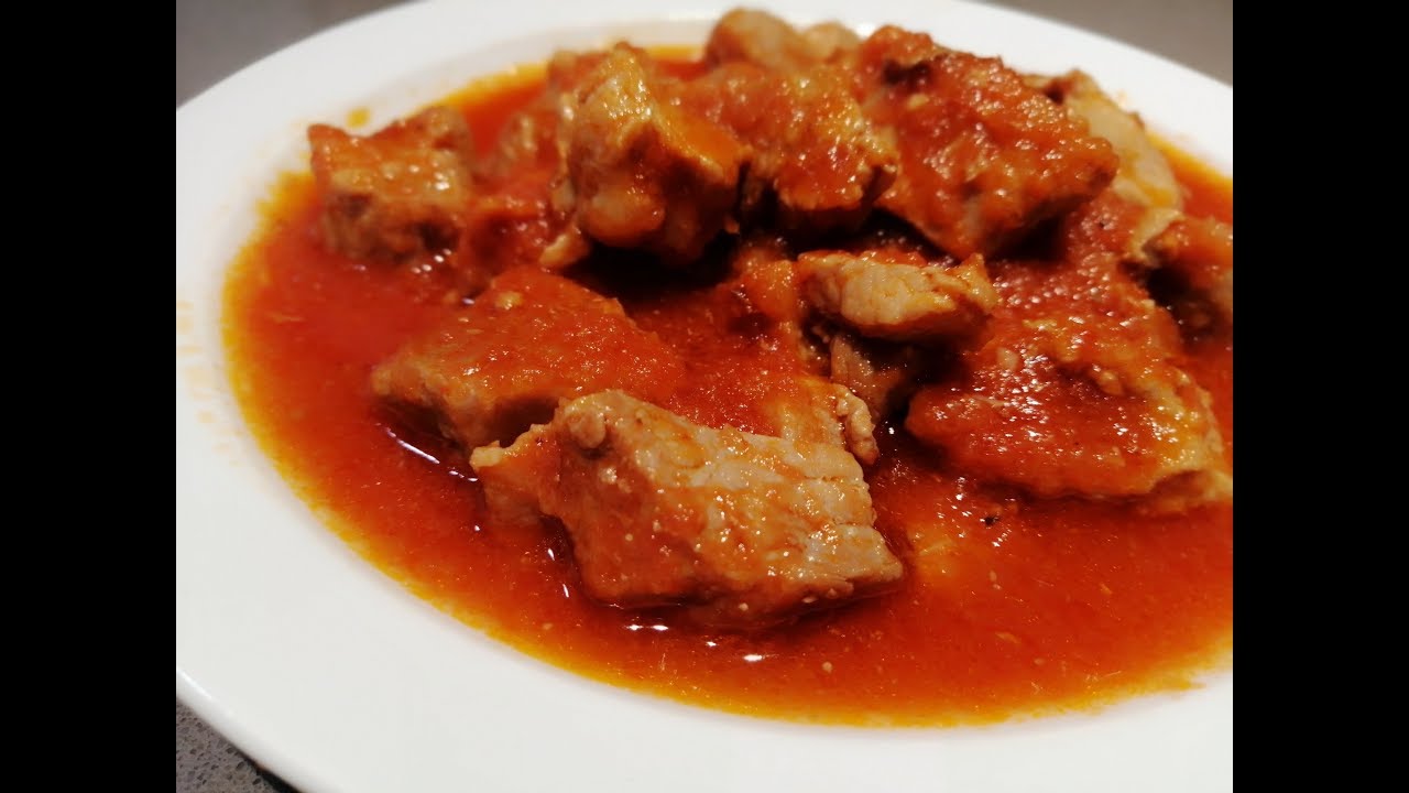 Carne con tomate | Olla Gm