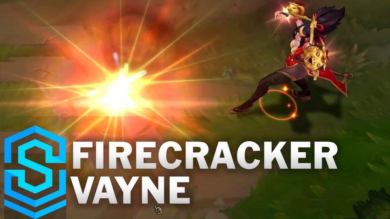 Firecracker Vayne Skin Spotlight - League of Legends