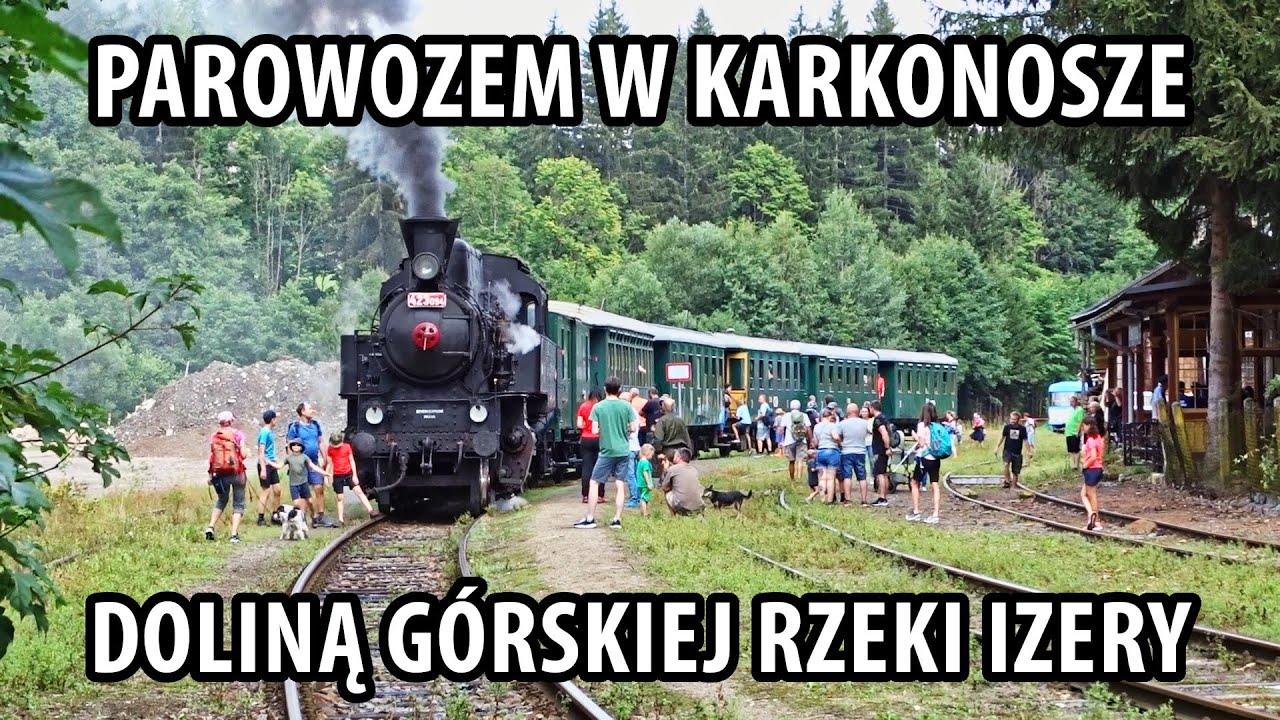Parowym pociągiem po Karkonoszach. Krkonošský parní víkend i "Velký bejček"