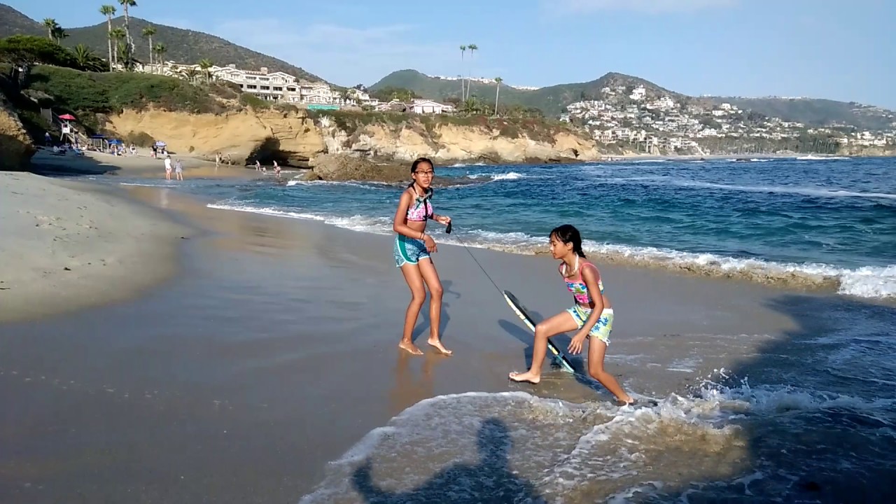 Summer fun at Goff Island in Laguna Beach