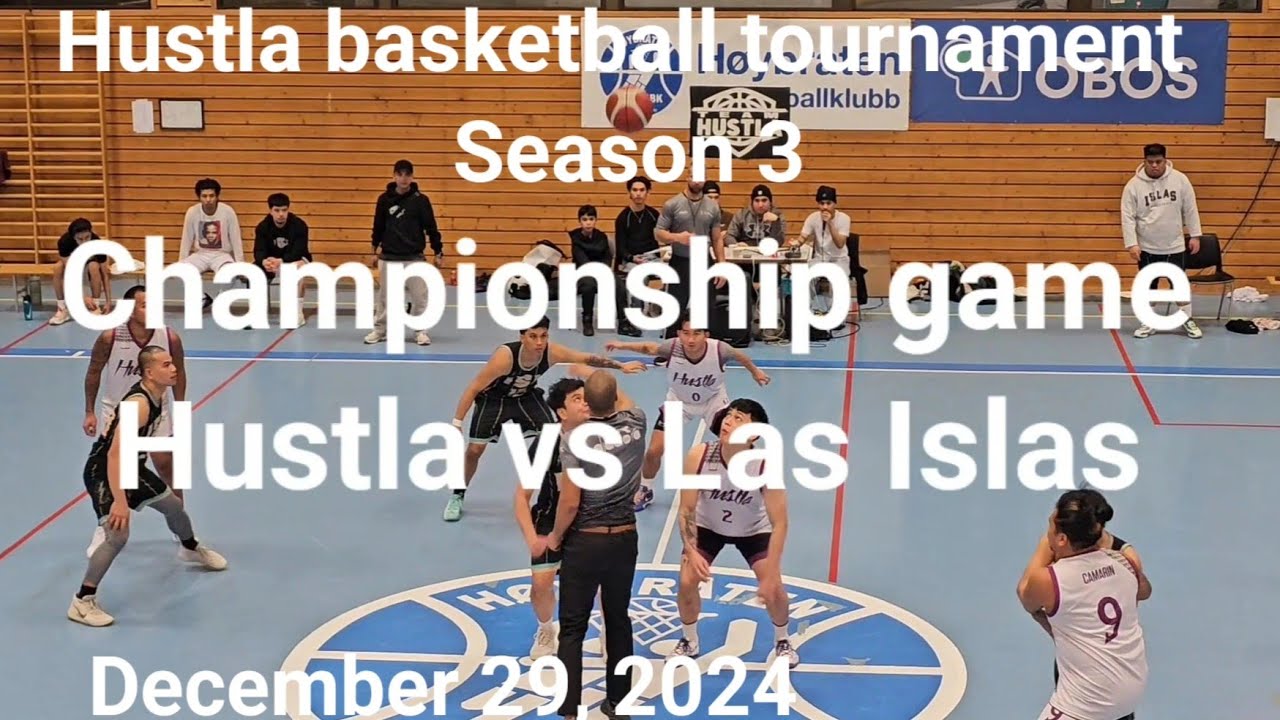 Championship game Hustla vs Las Islas. Hustla basketball tournament season 3