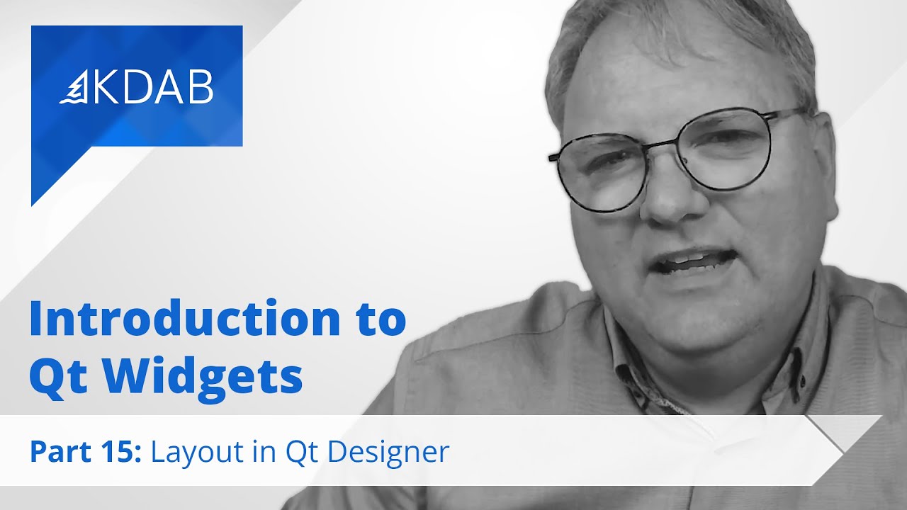 Введение в виджеты Qt (часть 15) — макет в Qt Designer