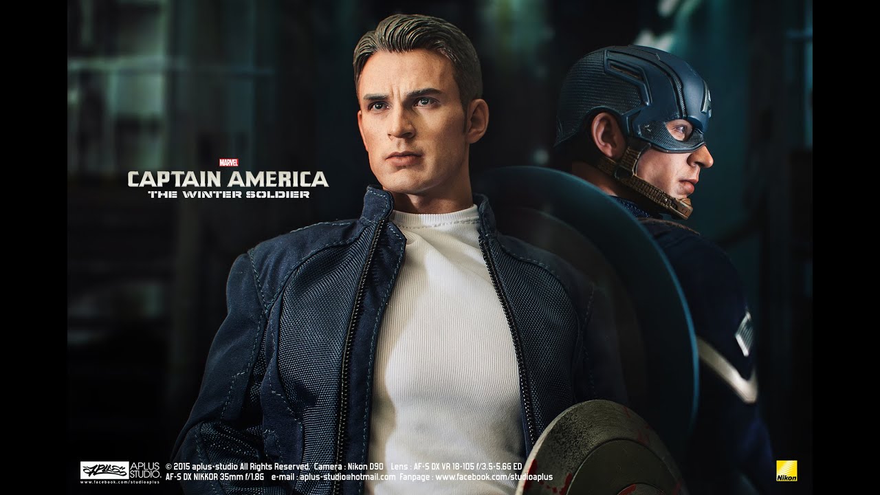 REVIEW : Hottoys Captain America &Steve Rogers MMS 243
