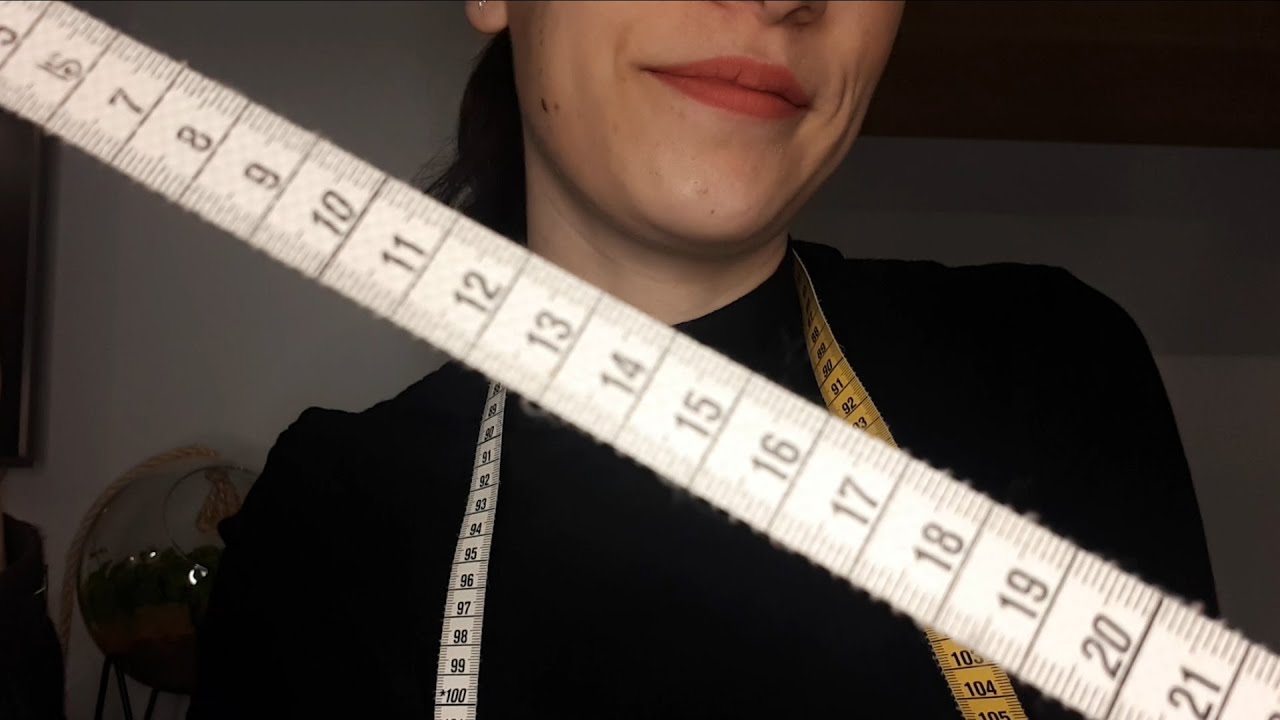 ASMR FR ~ RP ~ JE MESURE TON VISAGE ~ SEMI INAUDIBLE, VISUEL, PRISE DE NOTES