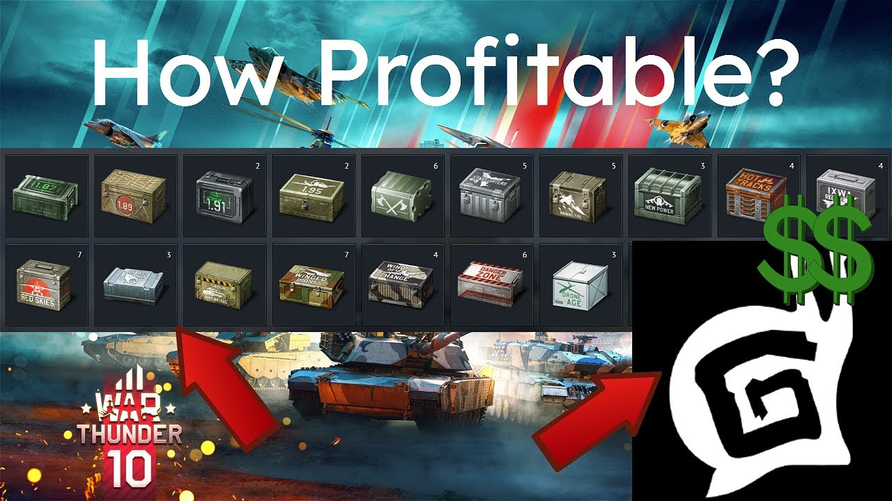 How Profitable Are War Thunder's Crates?