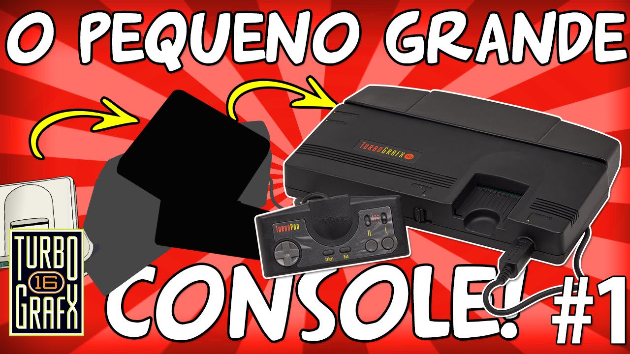 POR QUE NÃO DEU CERTO? Turbografx 16 (História do Console) Parte 1/2