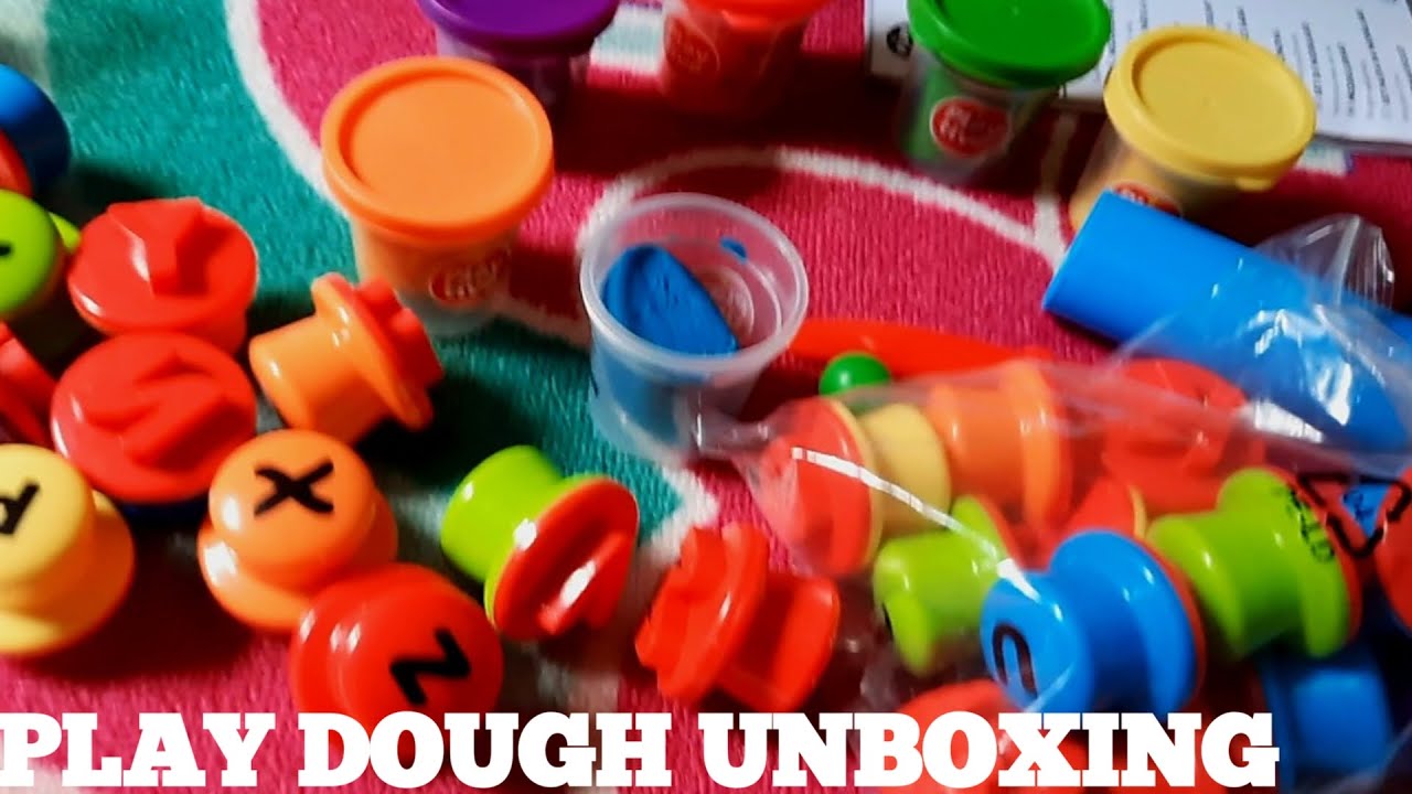 Набор для лепки из теста Playtive Alphabet/детское весёлое времяпрепровождение 