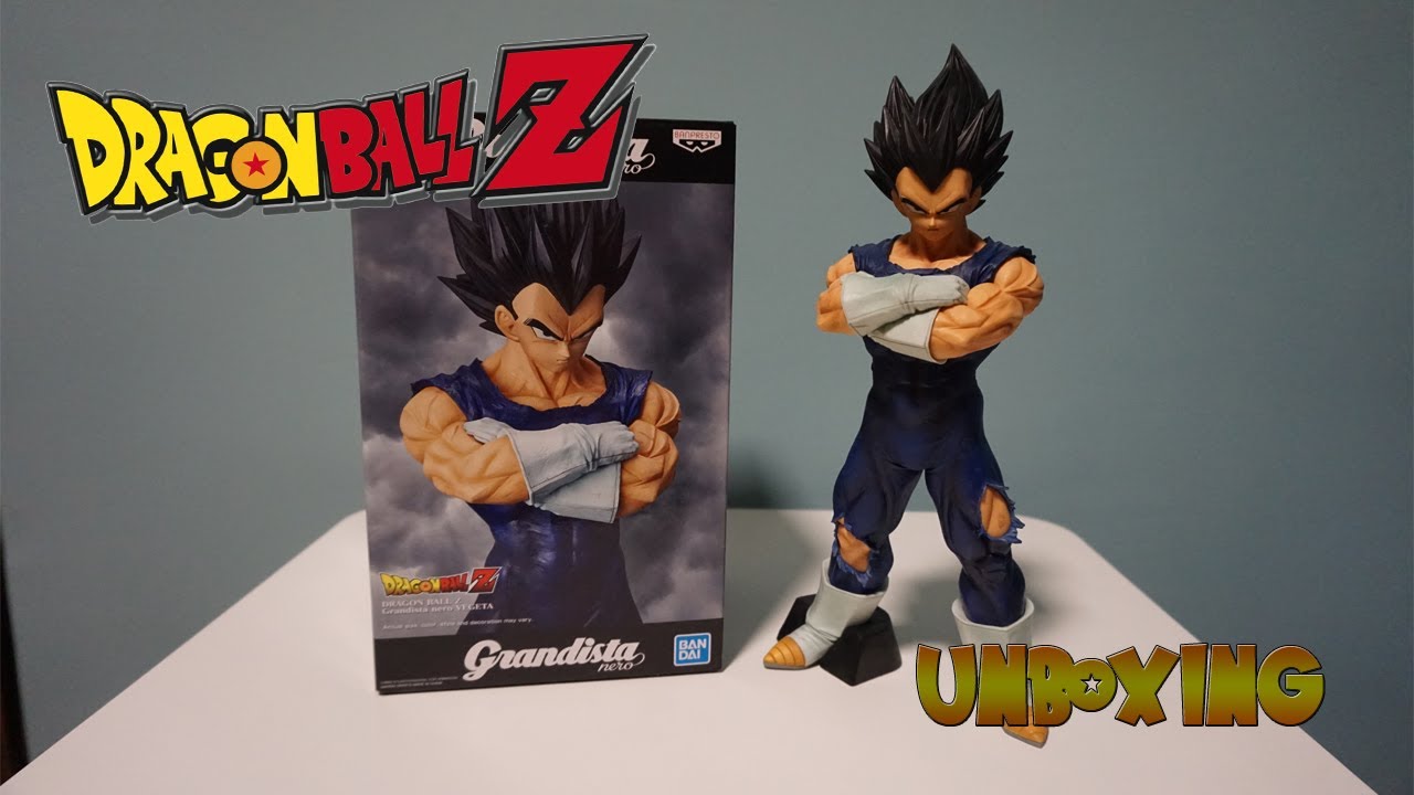 Figura VEGETA | GRANDISTA NERO | BANPRESTO | UNBOXING de COMPRAS DRAGON BALL