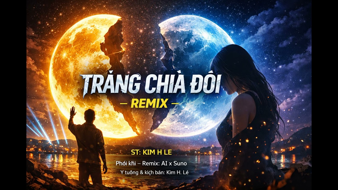 TRĂNG CHIA ĐÔI  - DISCO - KIM LE AI