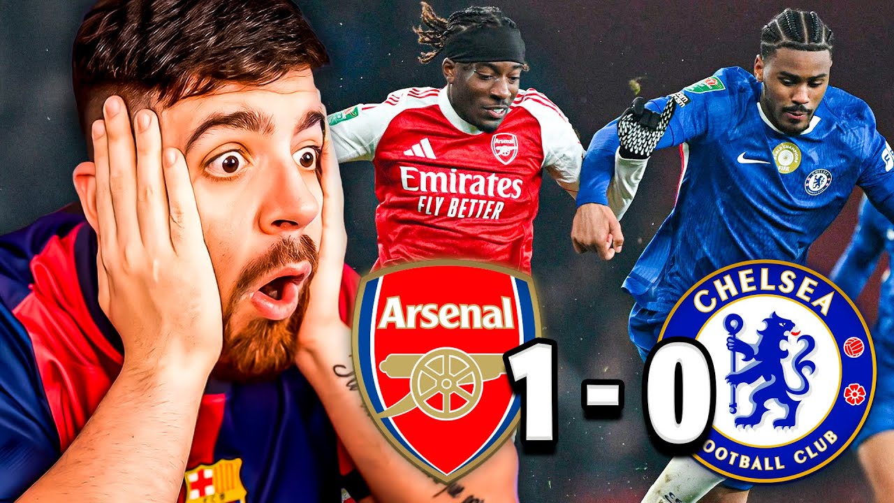 LA COBRA REACCIONA Y OPINA DE LA VICTORIA DEL ARSENAL 1 - 0 CHELSEA | GLOBAL (4-2) CARABAO CUP