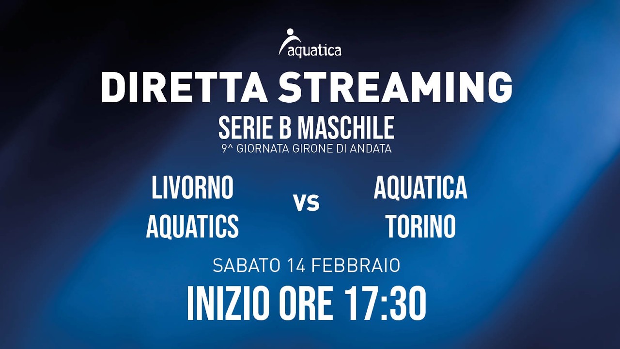Livorno Aquatics - Aquatica Torino Serie B M - day 9