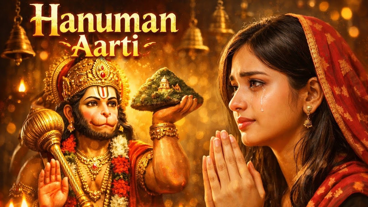 हनुमान जी की आरती | Aarti Kije Hanuman Lala Ki | Hanuman Aarti | Balaji Aarti | Hanuman Bhajan |
