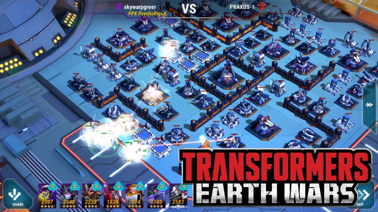 Raid Of Praxus : Transformers Earth Wars