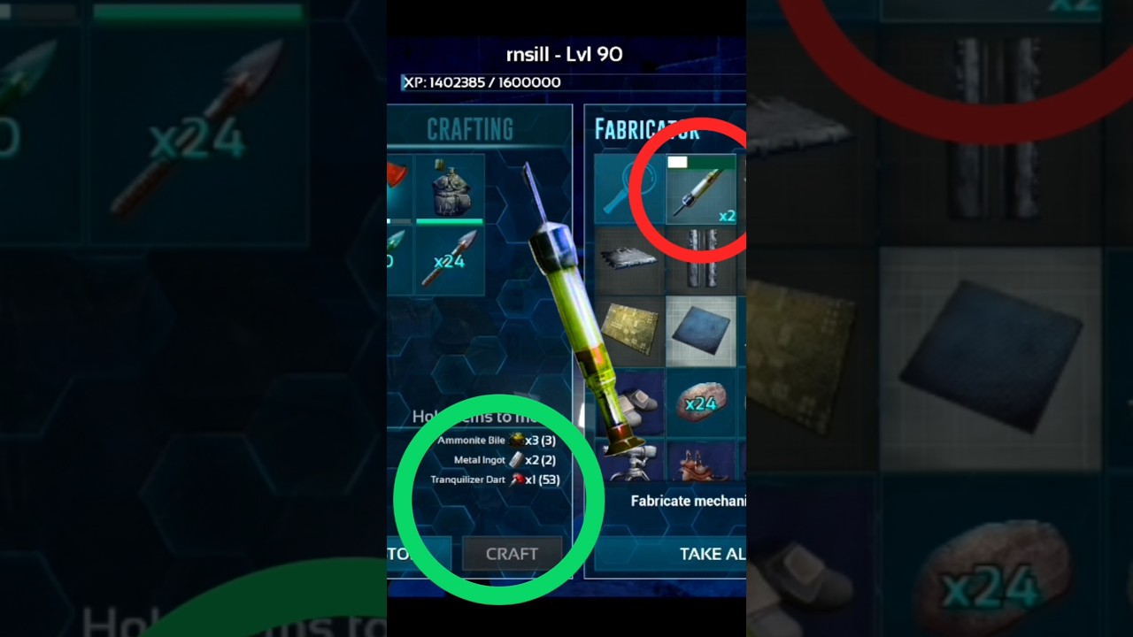Pheromone Dart Using Tutorial | #shorts #ark