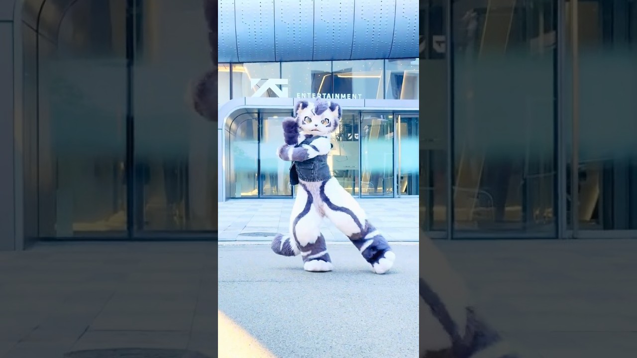 Furry dancing at YG Entertainment!!!!