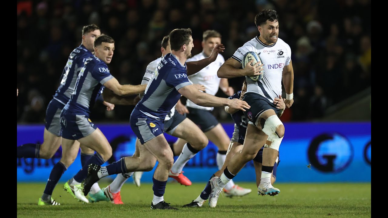 Highlights | Sale Sharks v Saracens Men (GPR - Rd 9)