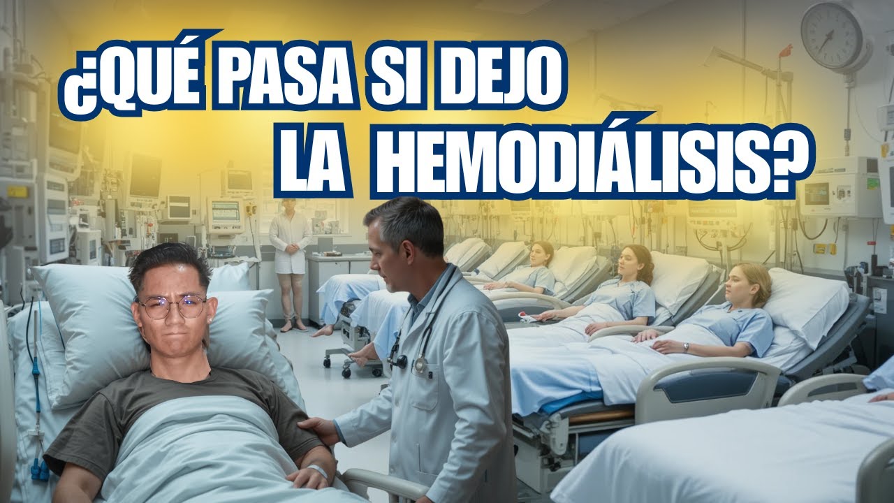 ¡Alerta de Salud Renal! ¿Sabes qué pasa si dejas la HEMODIÁLISIS?