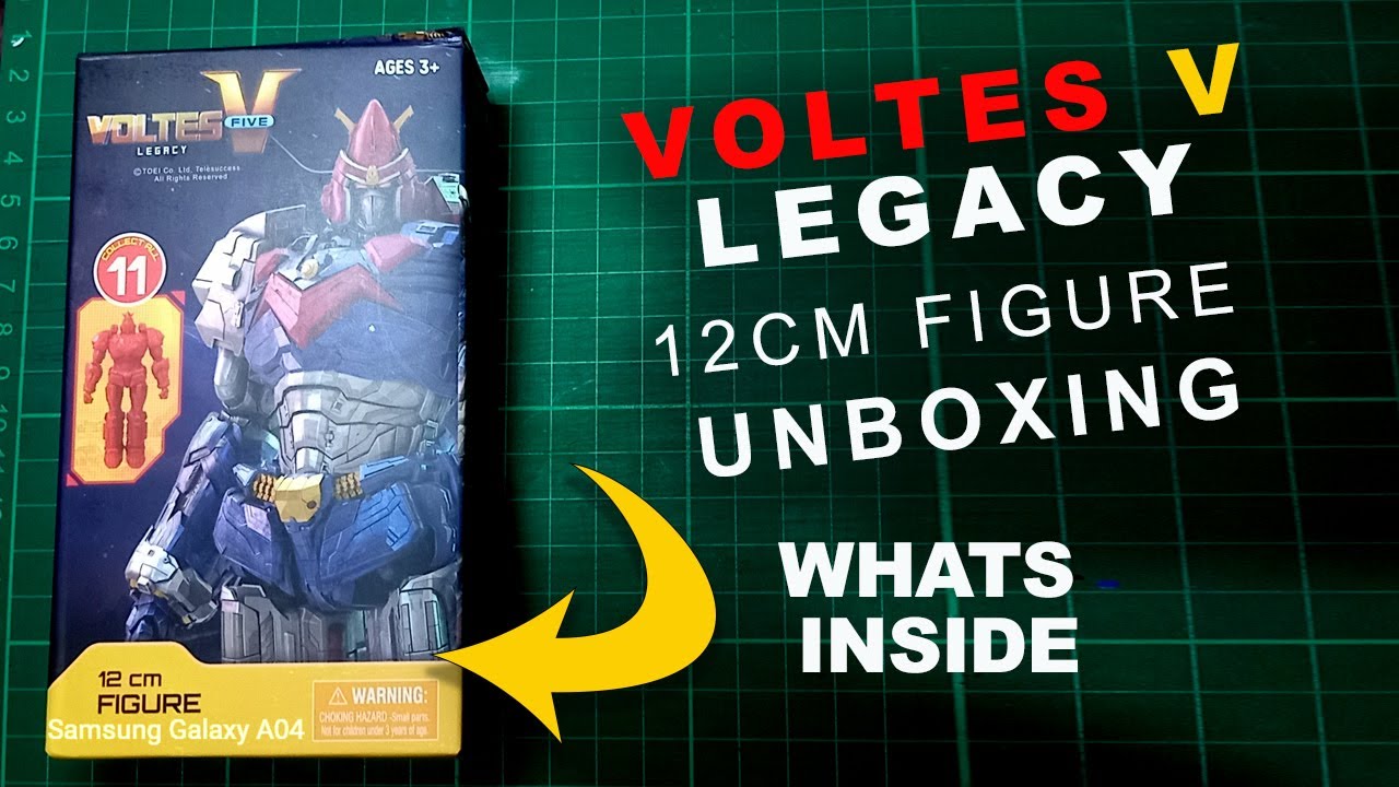Voltes V  Legacy 12CM Figure Series 1 UNBOXING
