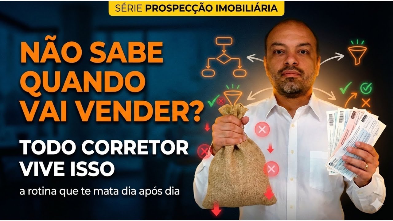 O Ciclo que Prende Corretores na Instabilidade | Prospecção Imobiliária | Mercado Imobiliário