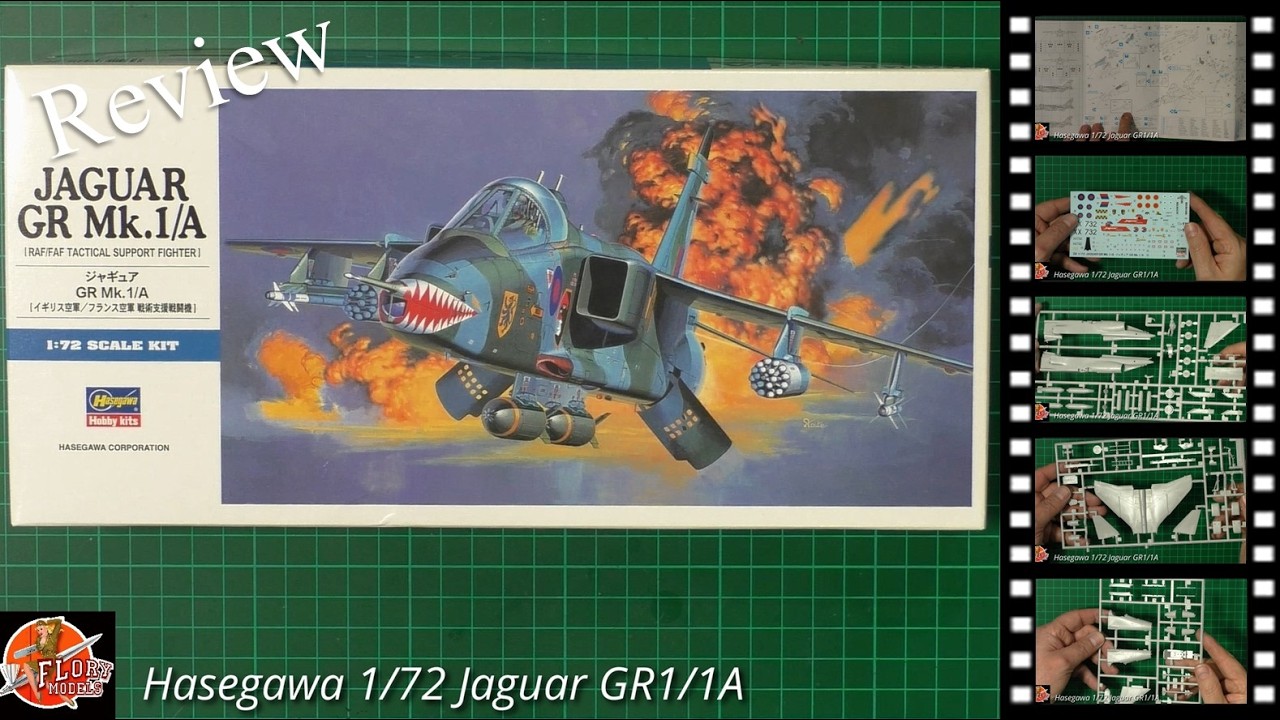 Обзор Hasegawa 1/72 Jaguar Mk.1/1A