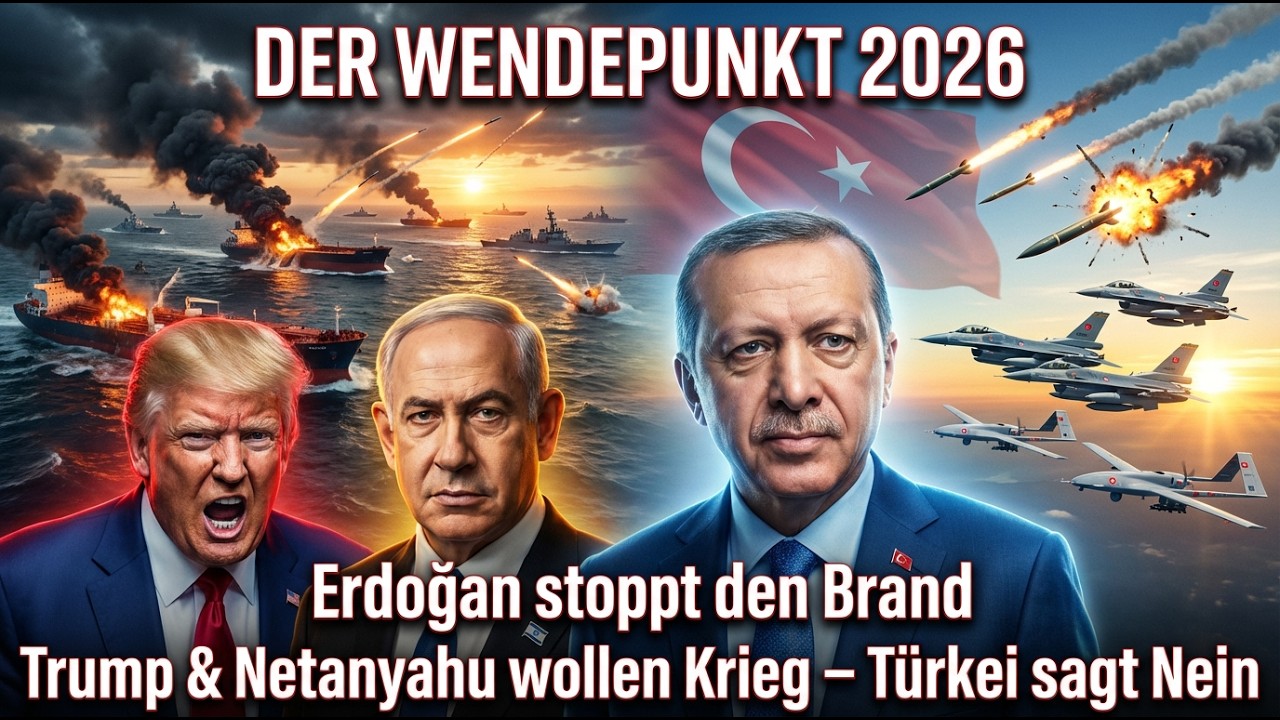 Erdoğan stoppt den Brand: T&uuml;rkei sagt NEIN zu Trump & Netanyahu &ndash; Hormus-Blockade M&auml;rz 2026