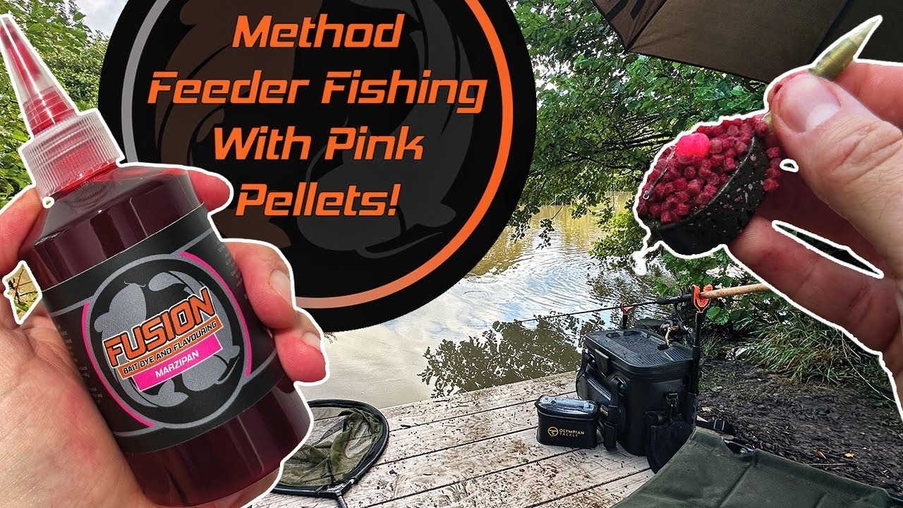 Method Feeder Fishing With Pink Pellets !