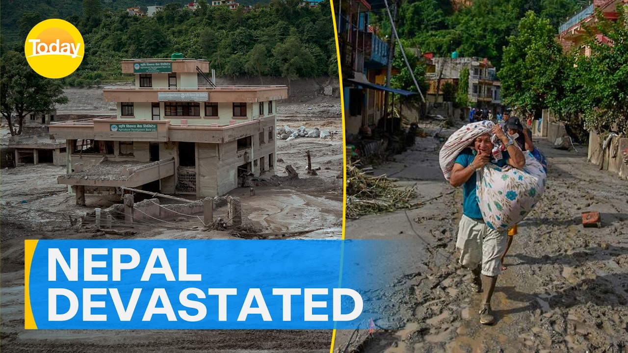 Hundreds feared dead after Nepal flood disaster | Today Show Australia