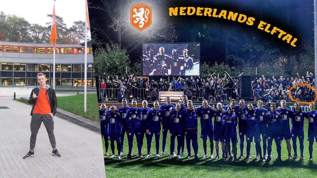 OPEN TRAINING van het NEDERLANDS ELFTAL!!!🦁 #VLOG21