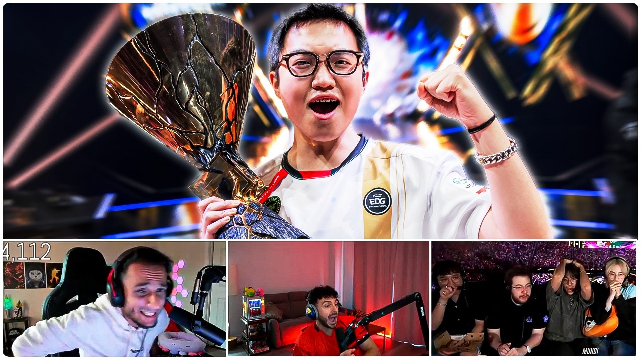 STREAMERS REACT TO THE BEST OF KANGKANG AT VCT CHAMPIONS SEOUL - FEAT TARIK, FNS ++ | EDG ZMJJKK