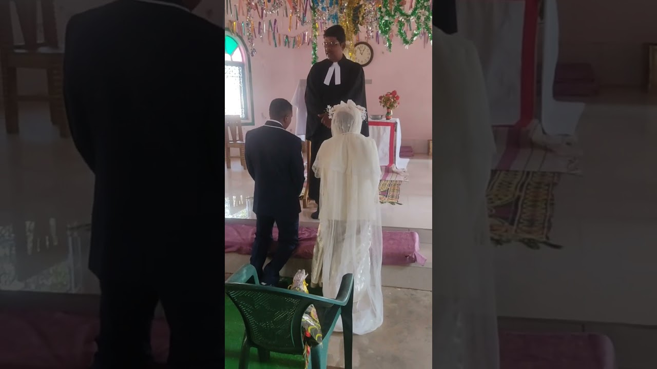 Jusaph Barjo Weds Roshni Bage 11/2/2026 # Christian Wedding #happymarriedlife#