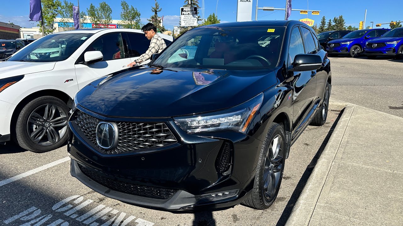 2023 Acura RDX A-Spec Black/Red